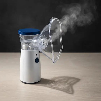 Portable Ultrasonic Mesh Nebulizer – Quiet Handheld Nebulizer for Adults & Kids