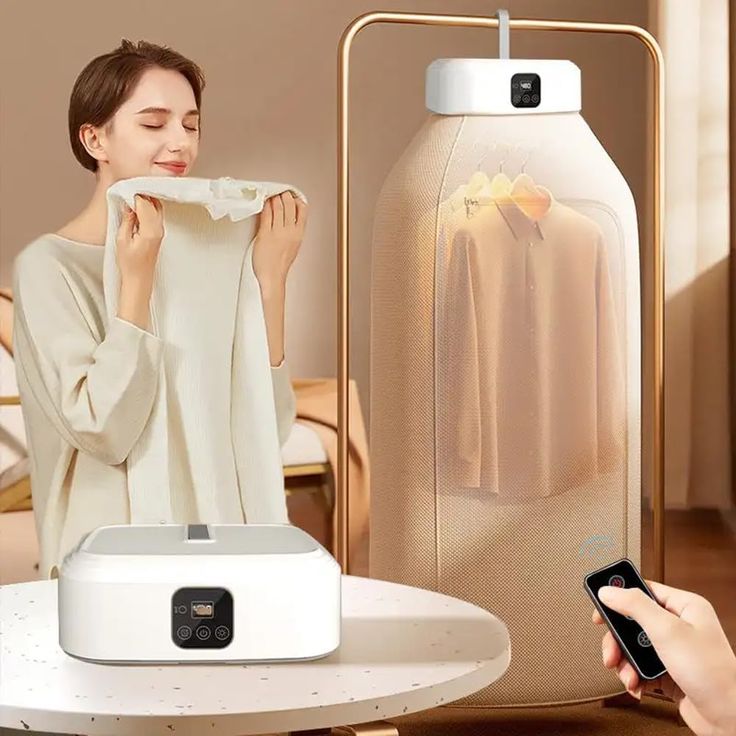 Portable Smart Clothes Dryer | Foldable Electric Drying Cabinet