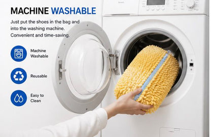 Premium Microfiber Chenille Mop Head Refill with Zipper | Super Absorbent Dust & Floor Cleaning Pad