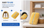 Premium Microfiber Chenille Mop Head Refill with Zipper | Super Absorbent Dust & Floor Cleaning Pad