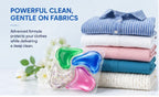 5-in-1 Liquid Laundry Detergent Pods | Deep Cleaning, Stain Removal & Fabric Care