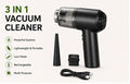 Portable Mini Vacuum Cleaner – Cordless Handheld Dust Cleaner for Car, Sofa, Keyboard & Tight Spaces