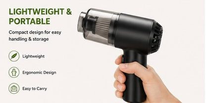 Portable Mini Vacuum Cleaner – Cordless Handheld Dust Cleaner for Car, Sofa, Keyboard & Tight Spaces