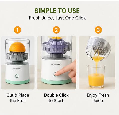 USB Rechargeable Citrus Juicer