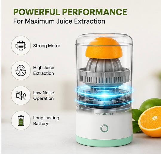 USB Rechargeable Citrus Juicer