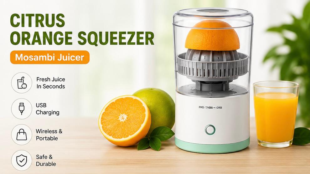 USB Rechargeable Citrus Juicer