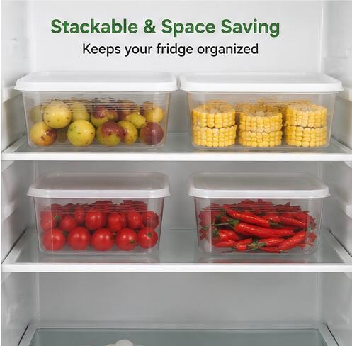 Stackable Food Storage Containers