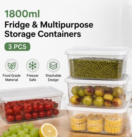 Stackable Food Storage Containers