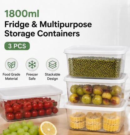 Stackable Food Storage Containers